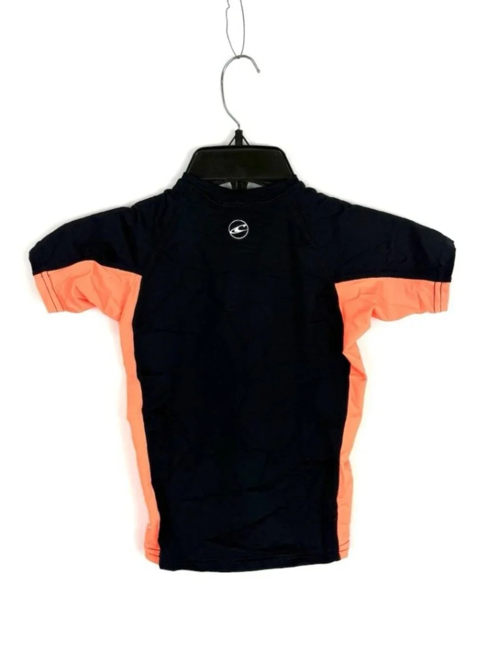 O’Neill Boy’s Black/Orange Rashguard Size 8